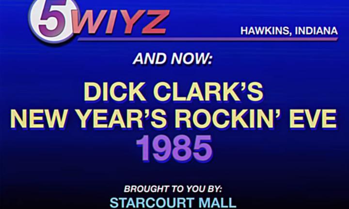 Anúncio Dick Clark's Stranger Things