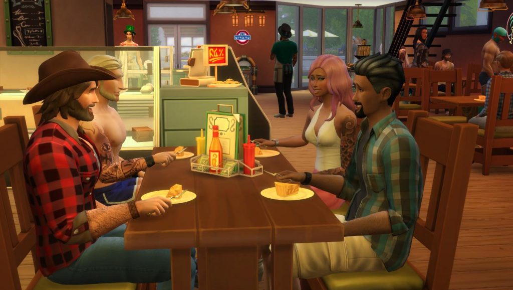 Restaurante The Sims 4