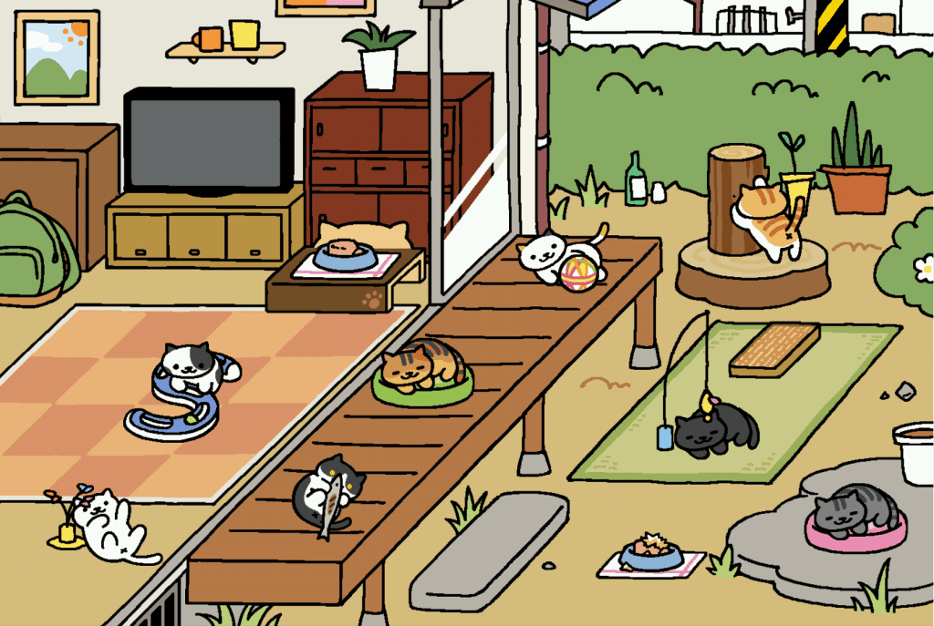 Neko Atsume Coleção de Gatos