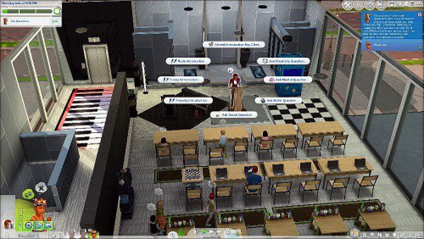 Escola no The Sims 4