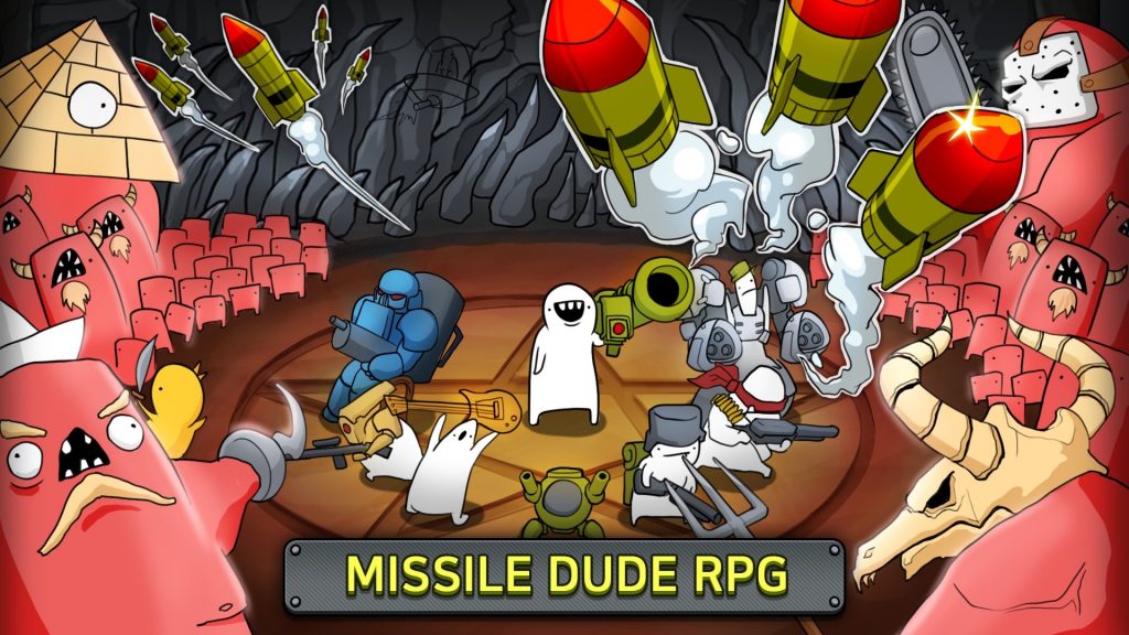 Missile Dude RPG: Tap Tap Missile﻿