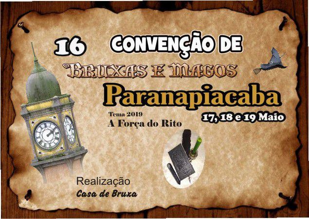 16 Convenção de Bruxas e Magos em Paranapiacaba - Dia 17 de maio de 2019