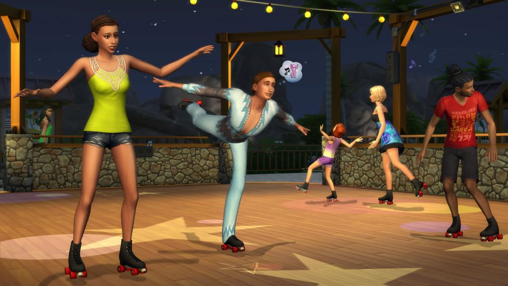 The Sims 4 Patinação