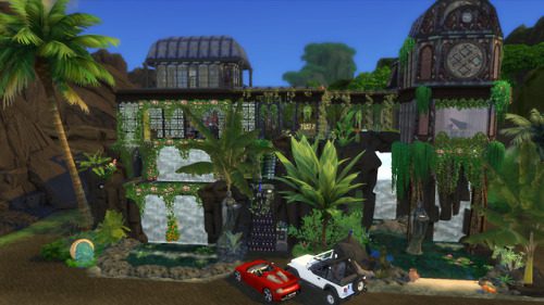 The Sims 4 Casas: Casa no Vulcão