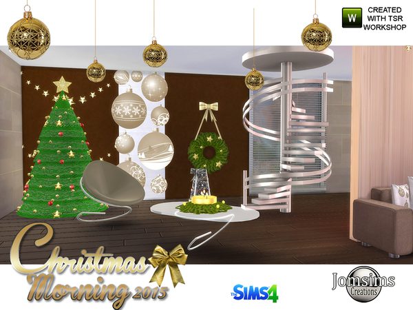 Conteúdo personalizado de Natal para The Sims 4 - Geek Ninja