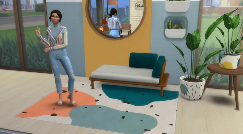 The Sims 4 Sala Moderna