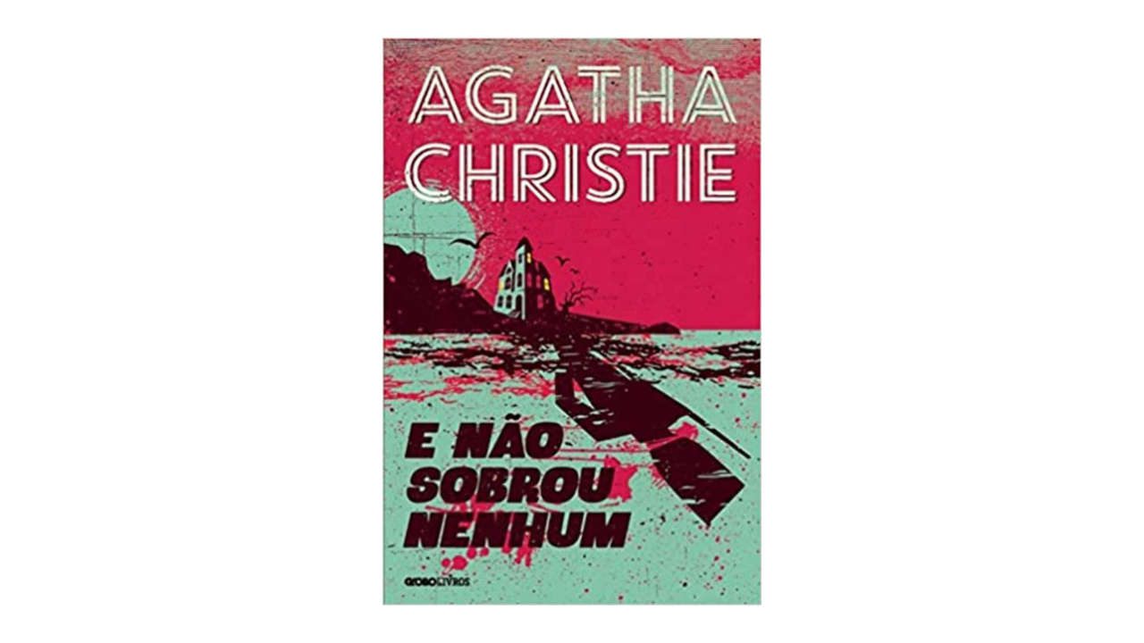 Lista com Livros de Agatha Christie (imagem do livro E Não Sobrou Nenhum).