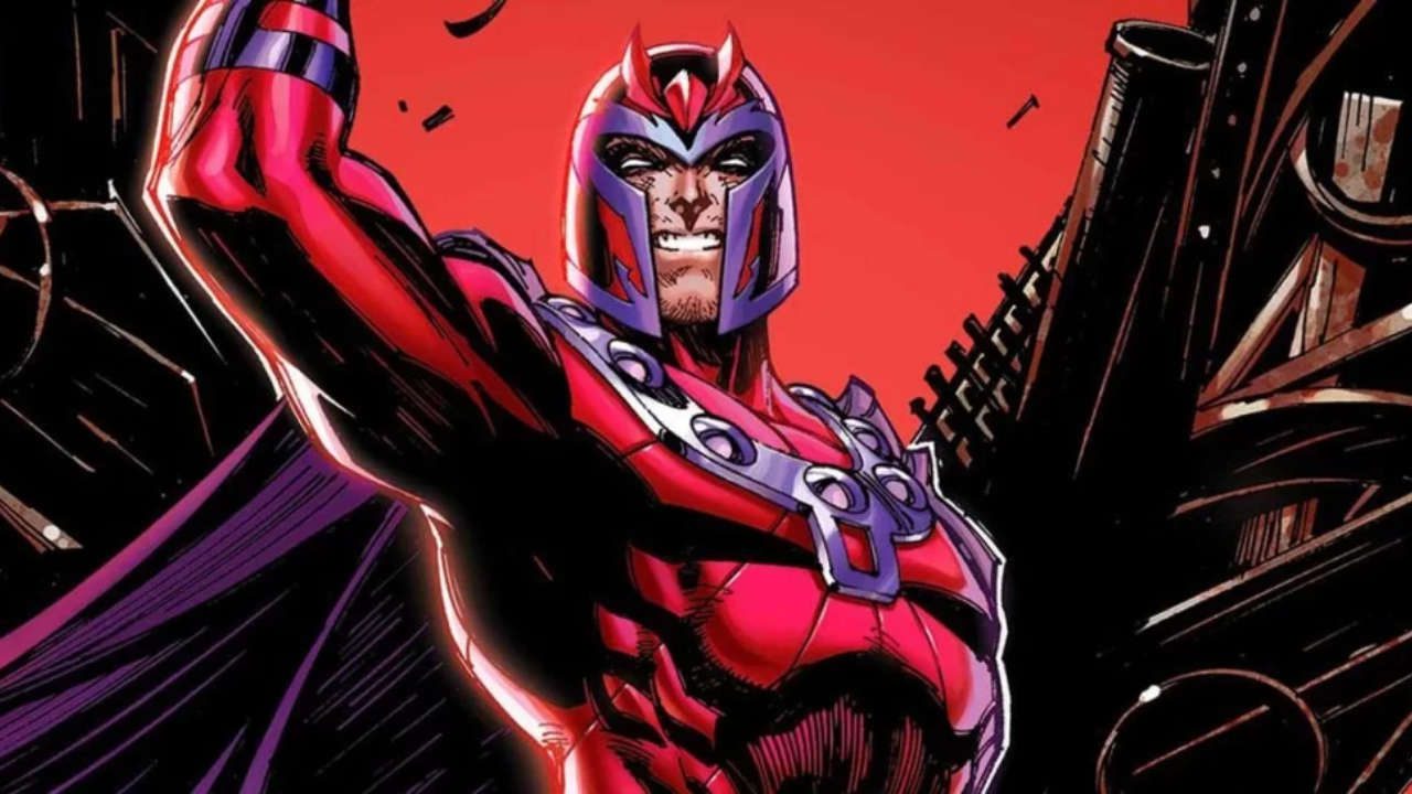 Lista com Personagens dos X-Men (imagem do Magneto).
